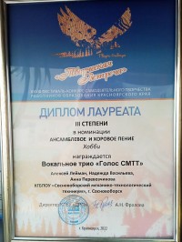 XXVIII фестиваль-конкурс самодеятельного творчества работников образования Красноярского края «Твори Сибирь»