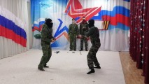 Курсанты военно-спортивного клуба «Барс» посетили детский сад №7
