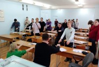 Студенты техникума присоединились к акции «Зарядка Первых»