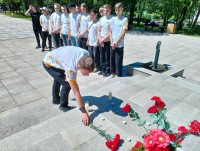 Навигаторы Детства нашего техникума почтили память погибших во время Великой Отечественной войны 