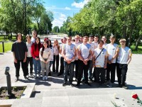 Навигаторы Детства нашего техникума почтили память погибших во время Великой Отечественной войны 