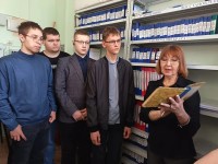 Группа 102-КИСП посетила с экскурсией ЗАГС г. Сосновоборска