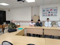 Встреча студентов с представителем военно-учетного стола