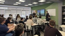 Встреча студентов с волонтёрами антинаркотического объединения