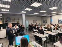 Встреча с начальником отдела Госавтоинспекции "Берёзовский"