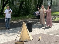 "Таймыр" приехал в техникум на День России