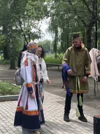 "Таймыр" приехал в техникум на День России